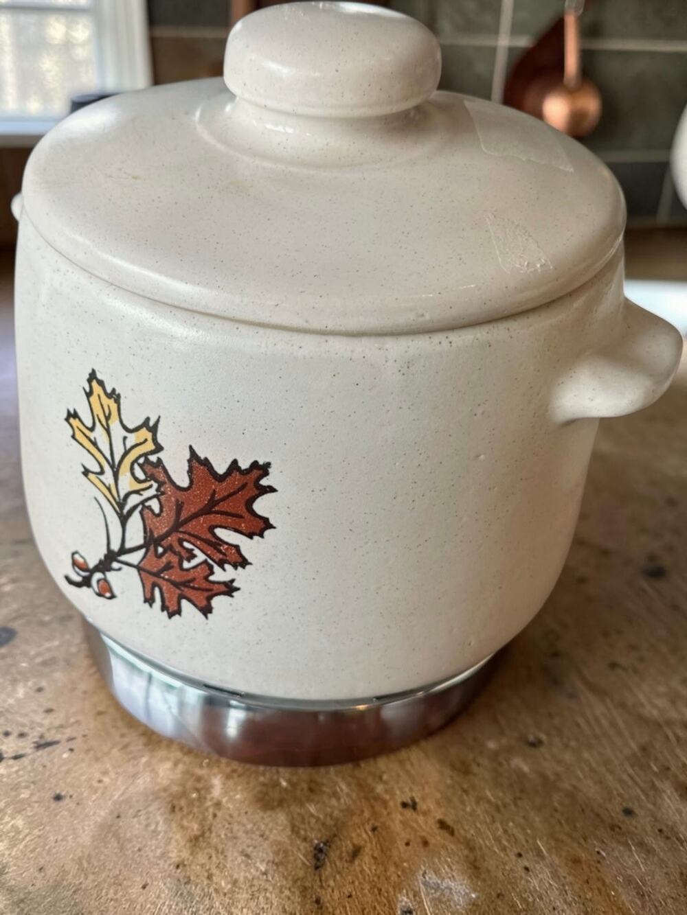 Vintage 1960s West Bend Buffet Patio Server / electric bean pot